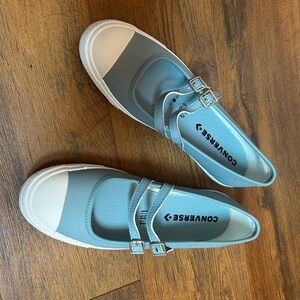 Converse CTAS Dainty Mary Jane Slip Sneakers Mountain Teal Women’s 9.5 NIB